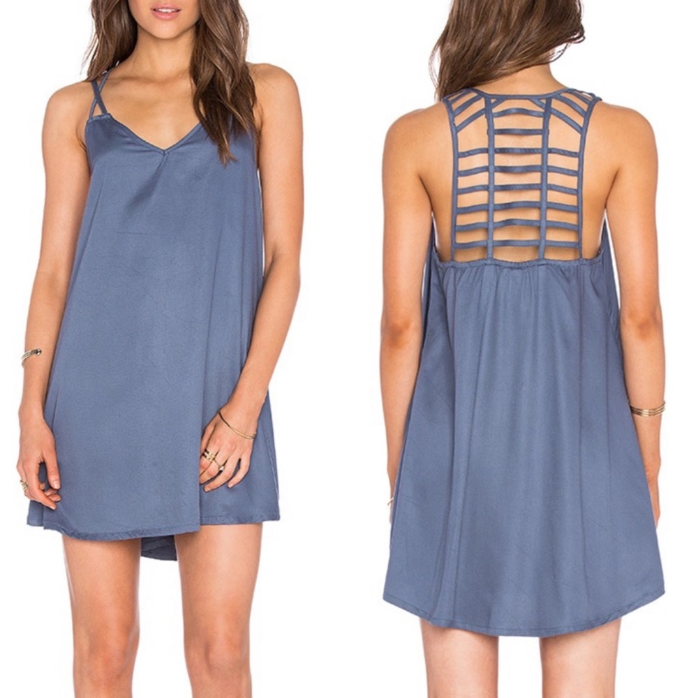 RVCA Goldie Dress with Cage Back